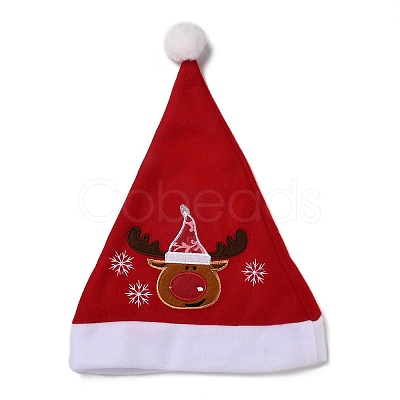 Cloth Christmas Hats LS-AJEW-M215-03B-1