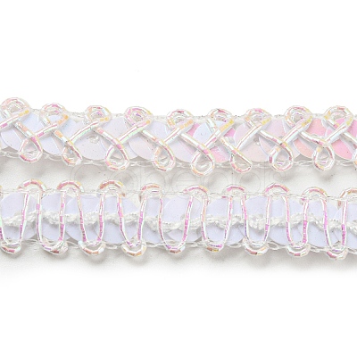 Polyester Wavy Lace Trim OCOR-K007-05B-1