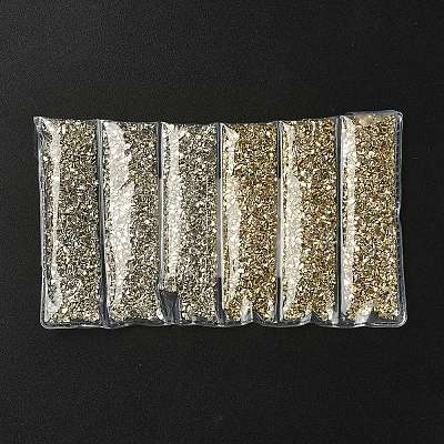 DIY Nail Art Decoration Mini Glass Beads MRMJ-YW0002-057-1