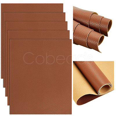 Rectangle PU Leather Fabric DIY-WH0349-324A-1