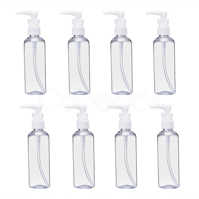 100ml Refillable PET Plastic Empty Pump Bottles for Liquid Soap TOOL-Q024-01B-01-1