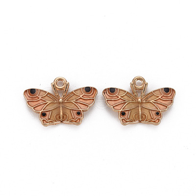 Alloy Enamel Pendants ENAM-N055-014C-NR-1