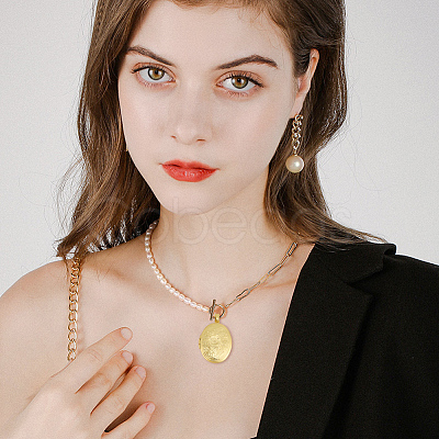 6Pcs Brass Locket Pendants KK-BBC0015-50-1