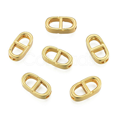 Brass Connector Charms KK-N259-21-1