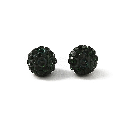 Pave Disco Ball Beads RB-H258-8MM-205-1