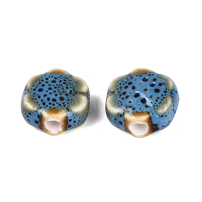 Vintage Handmade Porcelain Beads PORC-N013-25-08-1
