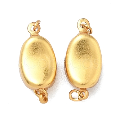 Matte Brass Box Clasps KK-H532-13G-1