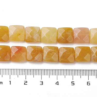 Natural Topaz Jade Beads Strands G-K359-B10-01-1