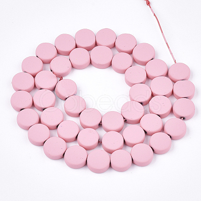 Spray Painted Non-magnetic Synthetic Hematite Beads Strands G-T116-01B-05-1