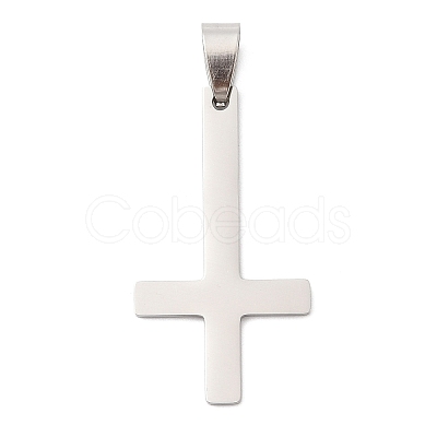 201 Stainless Steel Pendants STAS-Q341-01A-P-1