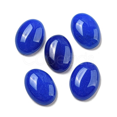 Dyed Natural White Jade Cabochons G-B070-03-1