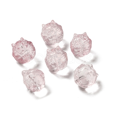 Transparent Glass Beads GLAA-D025-05E-1