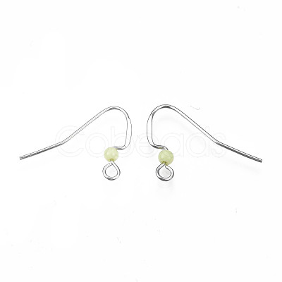 304 Stainless Steel Earring Hooks STAS-S057-62-1