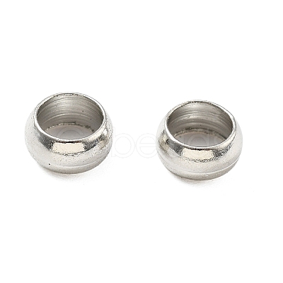 Brass Crimp Beads KK-S509-01P-03-1