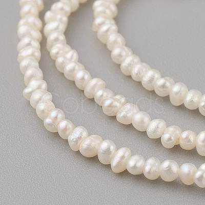 Natural Cultured Freshwater Pearl Beads Strands PEAR-G007-43-01-1