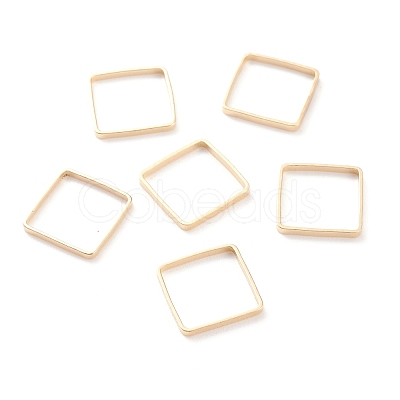 Brass Linking Rings KK-Y003-01B-G-1