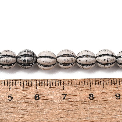 Vintage Handmade Porcelain Beads Strands PR-CBAA37B-09I-1