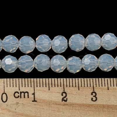Imitation Jade Glass Beads Stands EGLA-A035-J6mm-D06-1