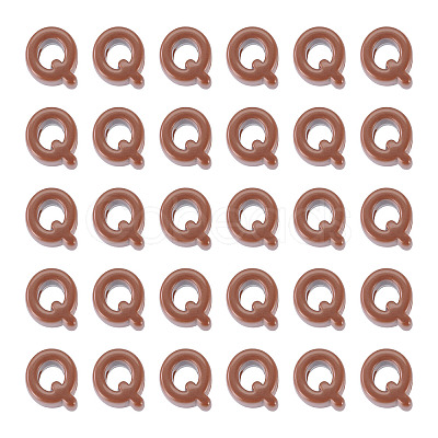Opaque Acrylic European Beads OACR-TAC0019-006Q-1