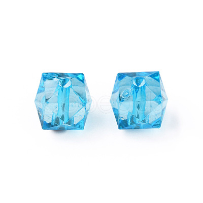 Transparent Acrylic Beads MACR-S373-132-B08-1