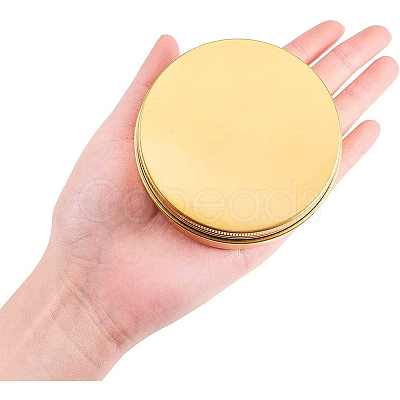 Round Aluminium Tin Cans CON-BC0005-15G-1