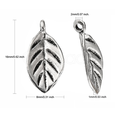 Tibetan Style Alloy Pendants PALLOY-A15388-AS-NF-1