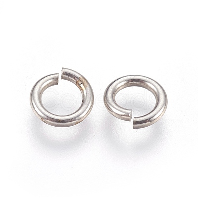 Tarnish Resistant 304 Stainless Steel Saw Cut Open Jump Rings STAS-P212-25P-23-1