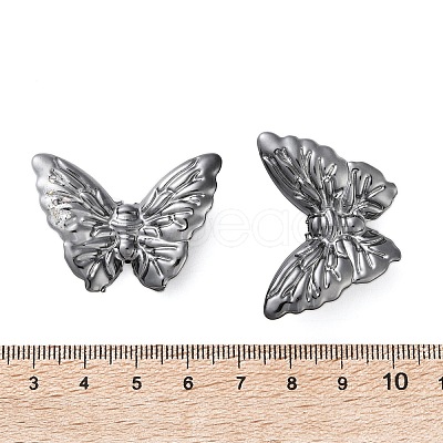 Electroplate Plating Opaque Acrylic Beads PACR-D288-02B-1