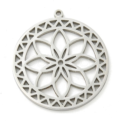 304 Stainless Steel Pendants STAS-S142-04P-1