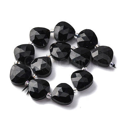 Natural Obsidian Beads Strands G-P570-E20-02-1