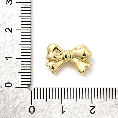 Bowknot Alloy Beads FIND-H015-05G-1