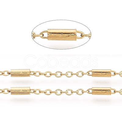 3.28 Feet Ion Plating(IP) 304 Stainless Steel Cable Chains X-CHS-D029-01G-1