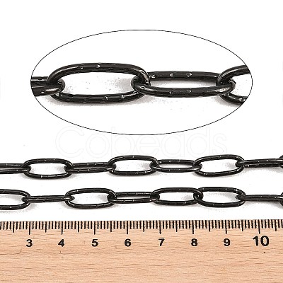 304 Stainless Steel Textured Cable Chains CHS-K017-01EB-A-1