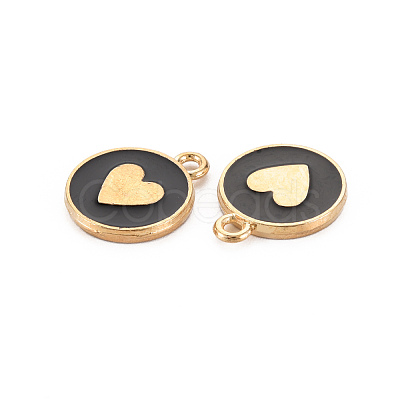 Alloy Enamel Pendants ENAM-S121-181B-1