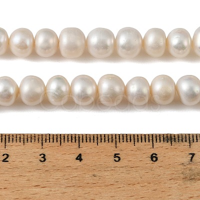 Natural Cultured Freshwater Pearl Beads Strands PEAR-L034-17D-1