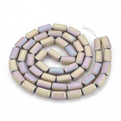 Electroplate Non-magnetic Synthetic Hematite Beads Strands G-N0322-13C-1