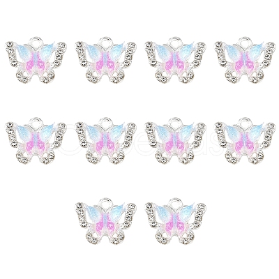 10Pcs Alloy Pendants FIND-YW0009-29C-1