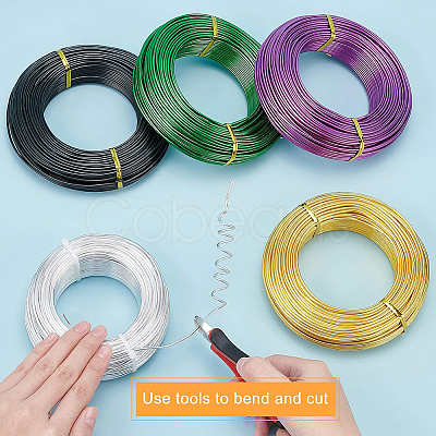Anodized Aluminum Wire AW-BC0007-2.0mm-14-1