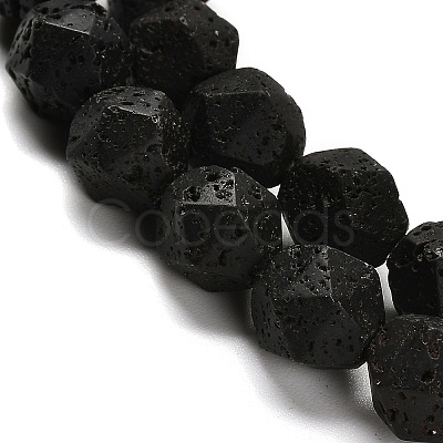 Natural Lava Rock Beads Strands G-G175-B15-01-1