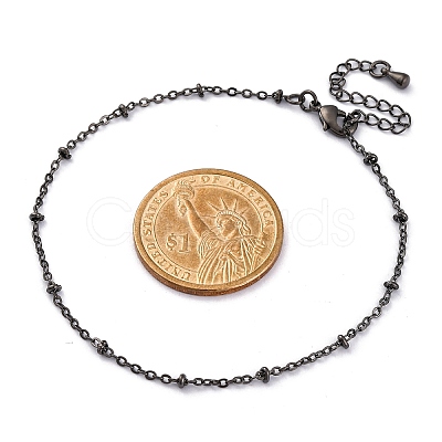 Brass Satellite Chains Bracelets for Women BJEW-G735-19B-1