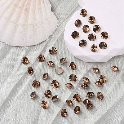 Preciosa&reg MAXIMA Crystal Round Stones Y-PRC-RBSS29-10220-1