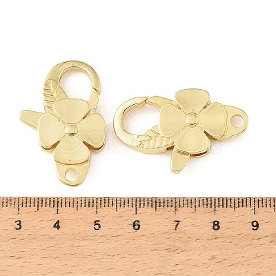 Brass Lobster Claw Clasps KK-CBA9CBD-28G-1