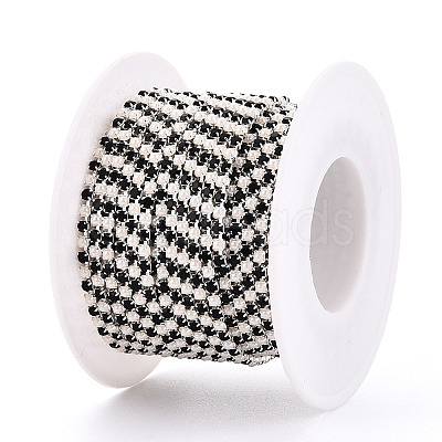 Iron Rhinestone Cup Chains CH-N005-02A-1