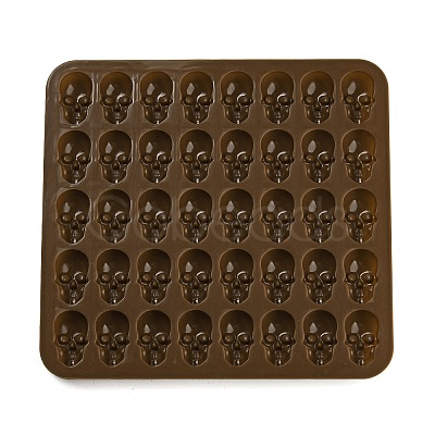 Halloween Skull DIY Silicone Statue Fondant Mold SIMO-D003-07B-1