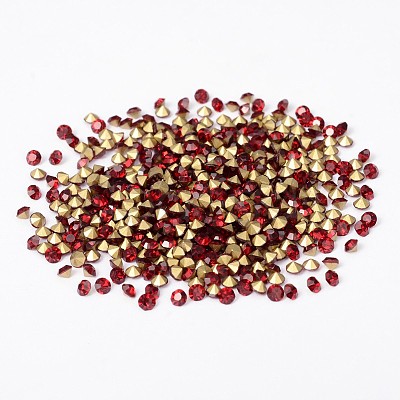 Back Plated Grade A Diamond Glass Pointed Rhinestone LS-RGLA-SS20-029-1