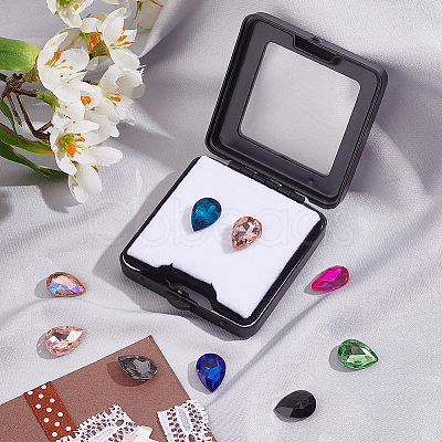 Rectangle Iron Loose Diamond Display Boxes CON-WH0086-068B-01-1