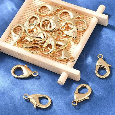 SHEGRACE Brass Lobster Claw Clasps XGRPCP195-269G-1