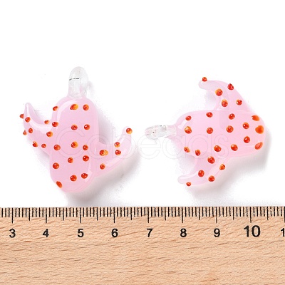 Handmade Lampwork Pendants LAMP-S068-01E-1