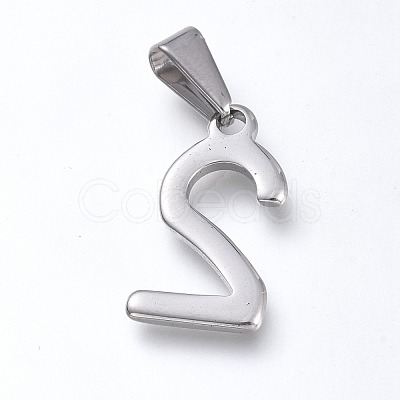 Non-Tarnish 304 Stainless Steel Pendants STAS-L210-05C-P-1