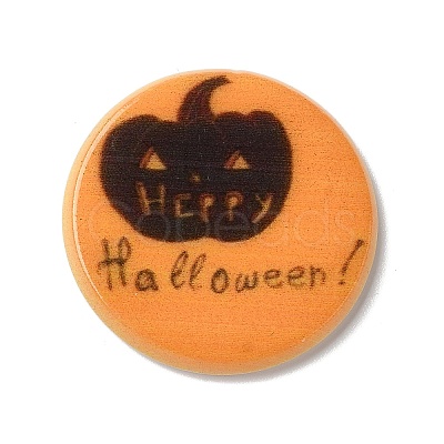 Halloween Series Acrylic Cbabochons OACR-M012-20-1